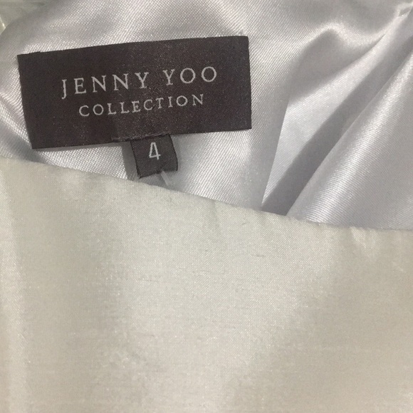 Jenny Yoo Strapless Wedding Dress - Picture 7 of 11